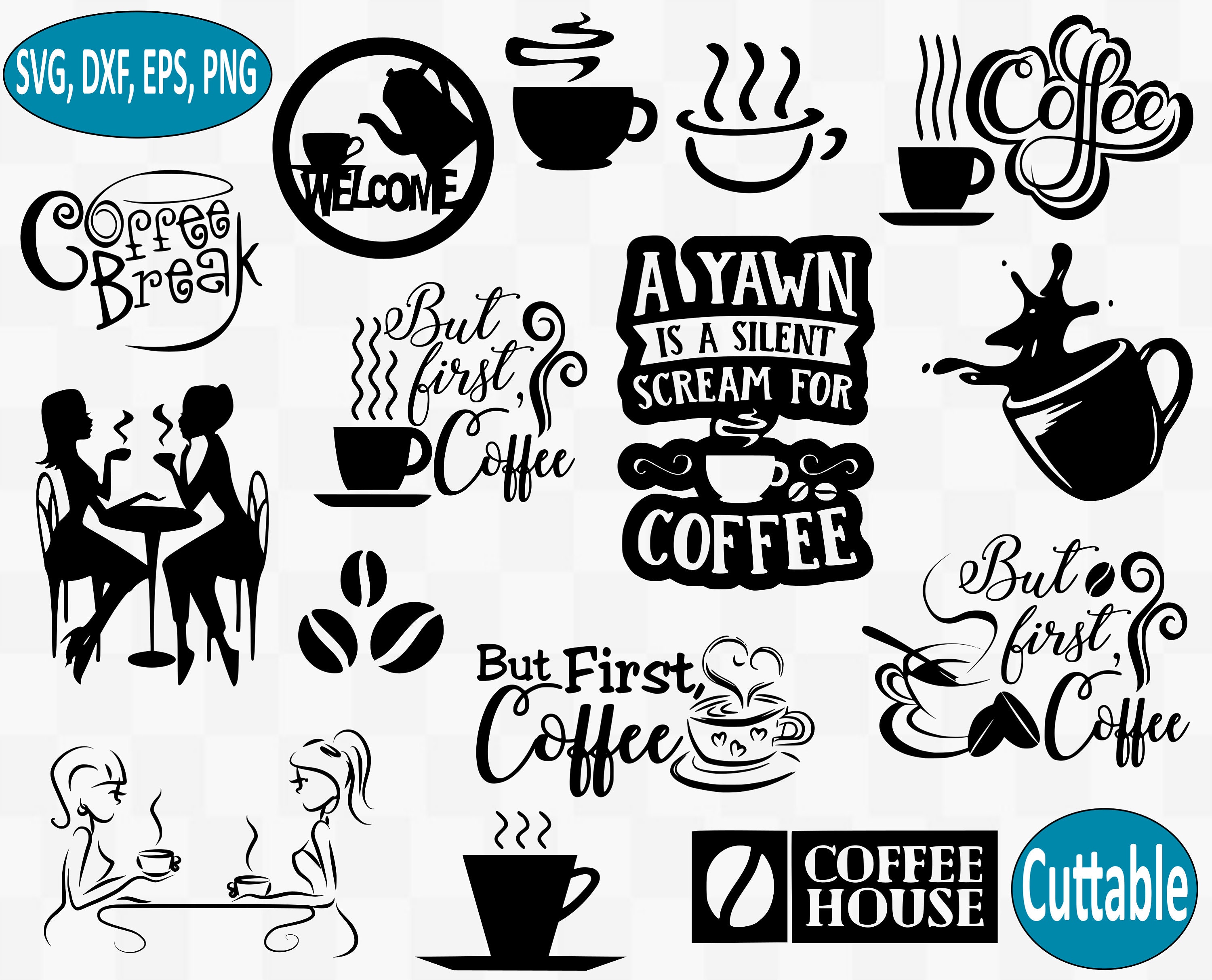 Download Coffee SVG Bundle Coffee quotes svg Coffee mug svg coffee ...