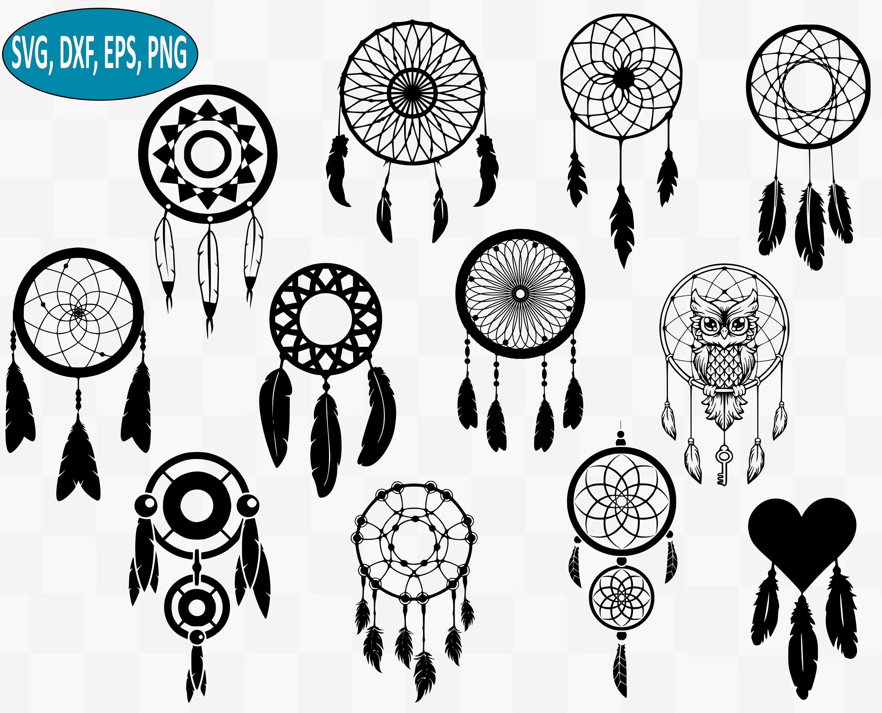 Free Free 100 Dream Catcher Svg SVG PNG EPS DXF File