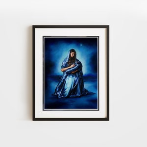 Moederliefde | 12.8x16 Dubbel Gematteerd &Ingelijst Papier