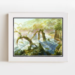 The Island | 8x10 Double Matted Paper