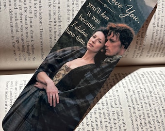 Bookmark Claire & Jamie Fraser Outlander Quote