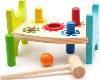 playskool hammer and peg toy
