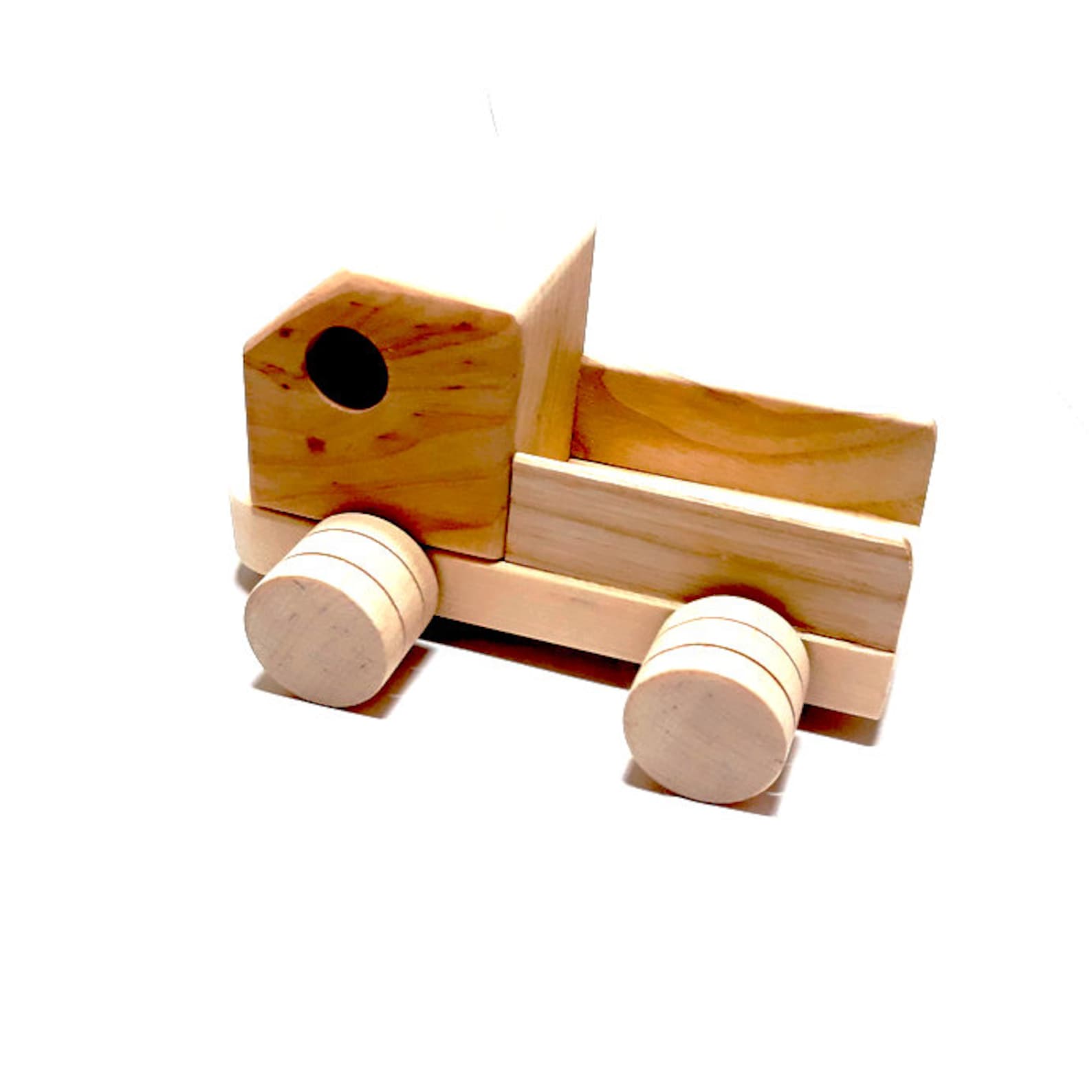 Wooden CAR Toy With Rotating Wheels CAR Organic Wooden Toy Etsy