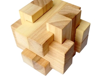 3D Puzzle Cross, 12 Piece Burr, 3D puzzle casse-tête en bois, Burr Puzzle,  puzzle en bois, casse-tête, 3Dpuzzle, Jeu desprit, Jeu éducatif -   France