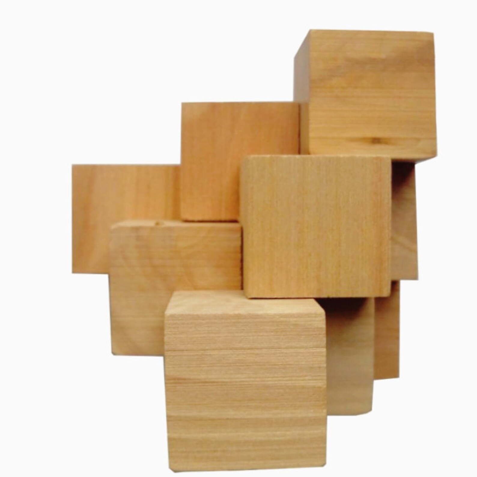 3D PYRAMID Wooden Puzzle Brain Teaser Puzzle Burr Puzzle - Etsy