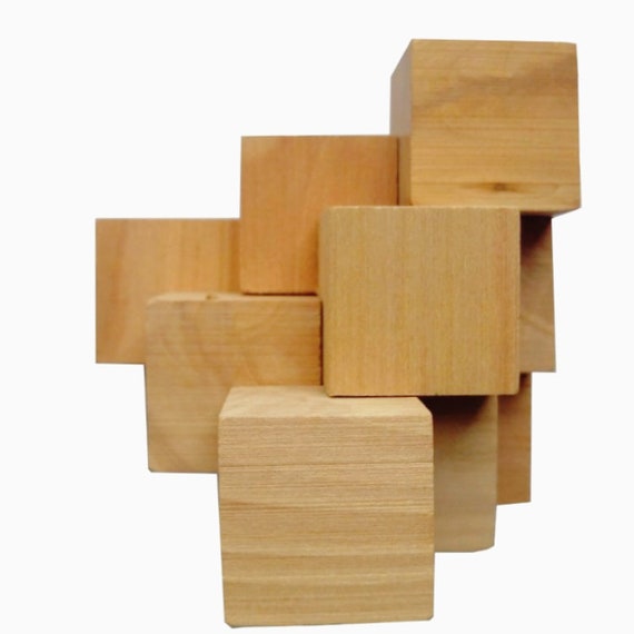 3d Pyramid Holzpuzzle Gehirn Teaser Puzzle Burr Puzzle Holz Etsy