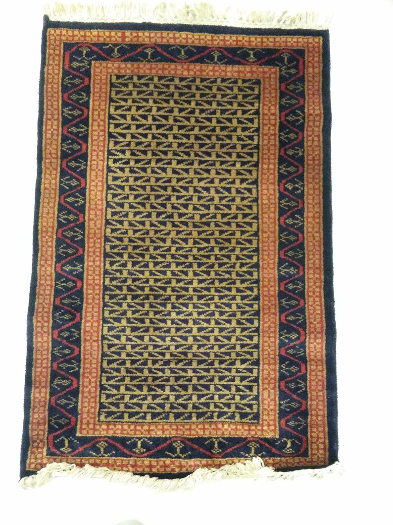 India Traditional Carpet Kashmiri Modern Wool Area Rug Size 2 Image 0