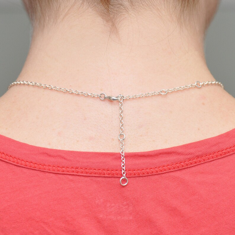 25mm Long Modern Pendant Vertical Charm Sterling Bar Pendant