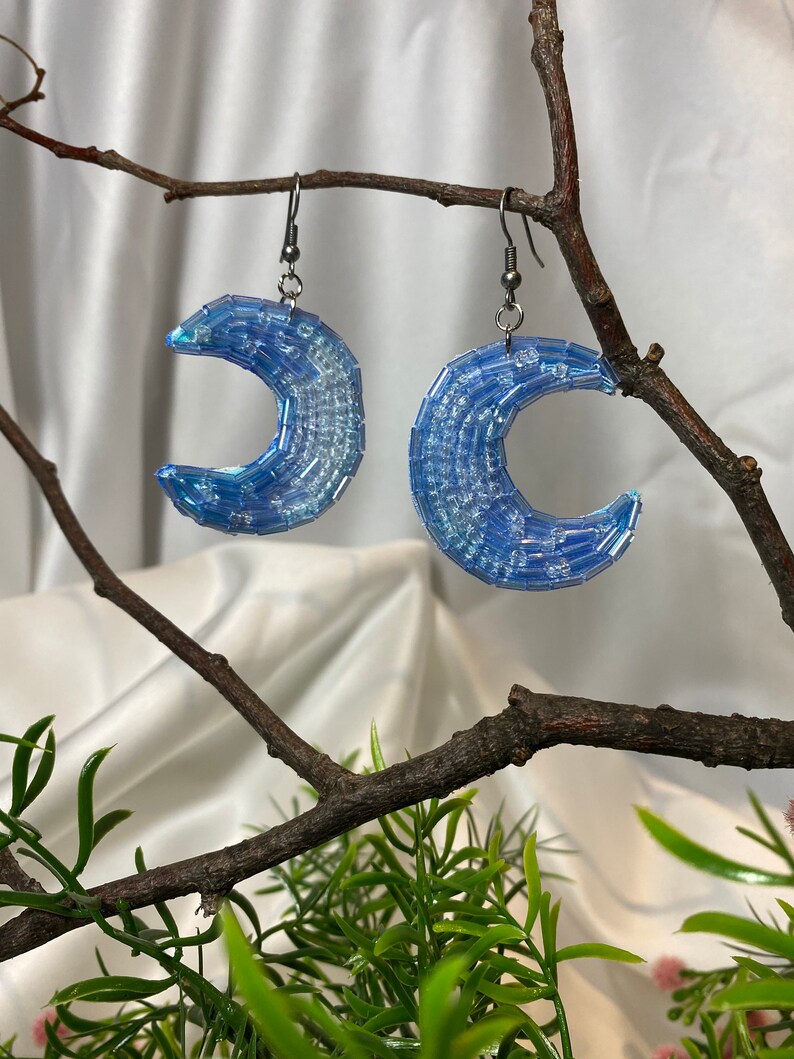 Moon earrings