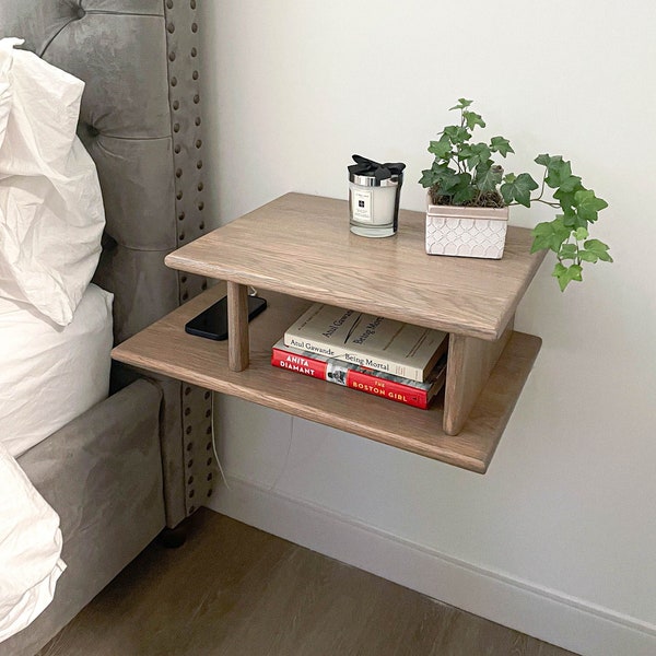Floating Nightstand Etsy