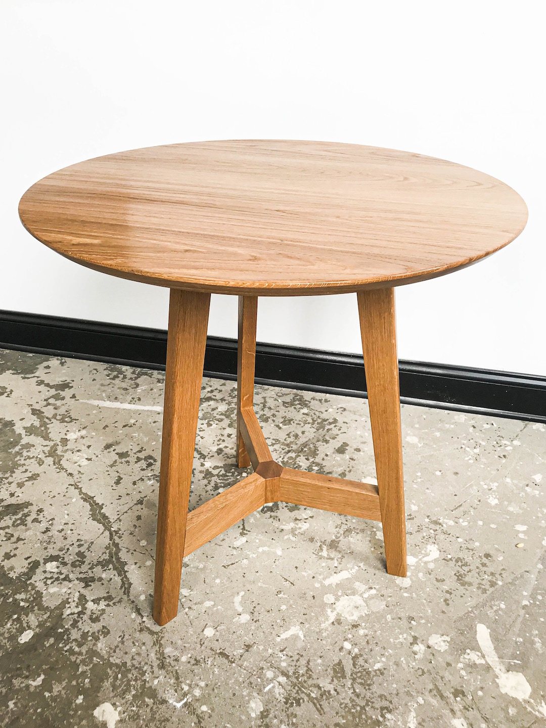 RCS White Oak Dining Table Etsy