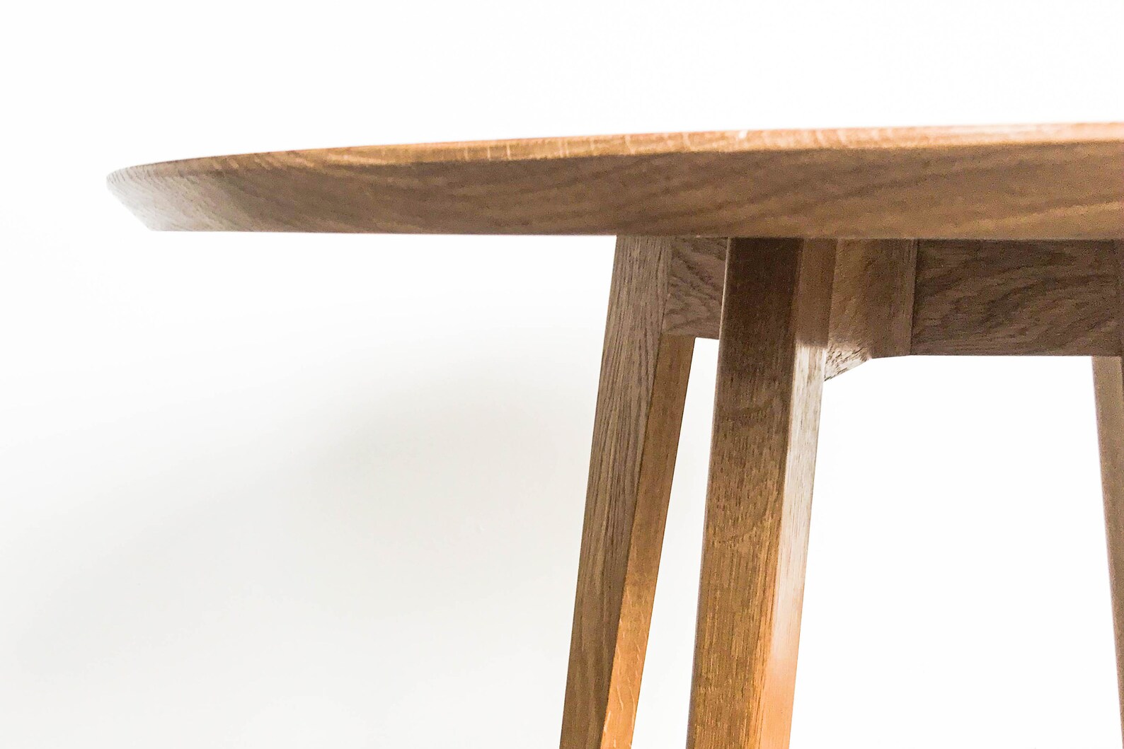 RCS White Oak Dining Table Etsy