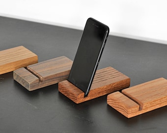 Wooden iPhone Stand - Work From Home