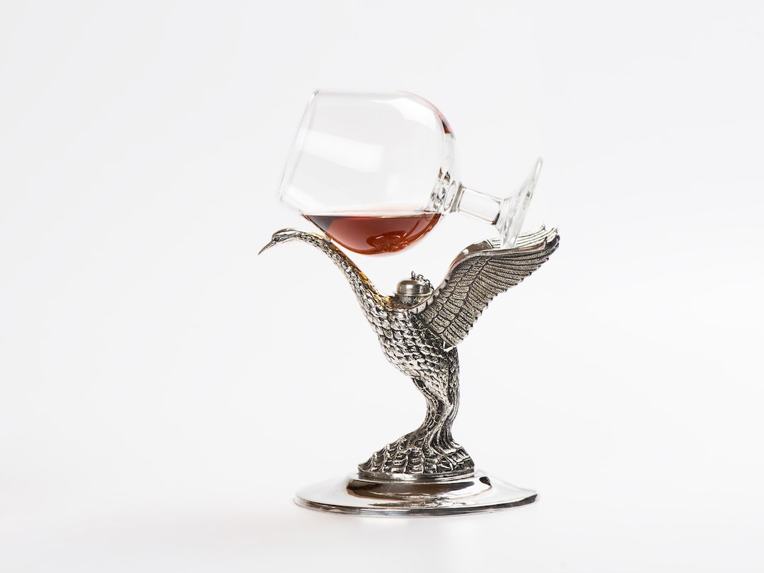 Vintage Spanish Brandy Cognac Glass Warmer Etsy