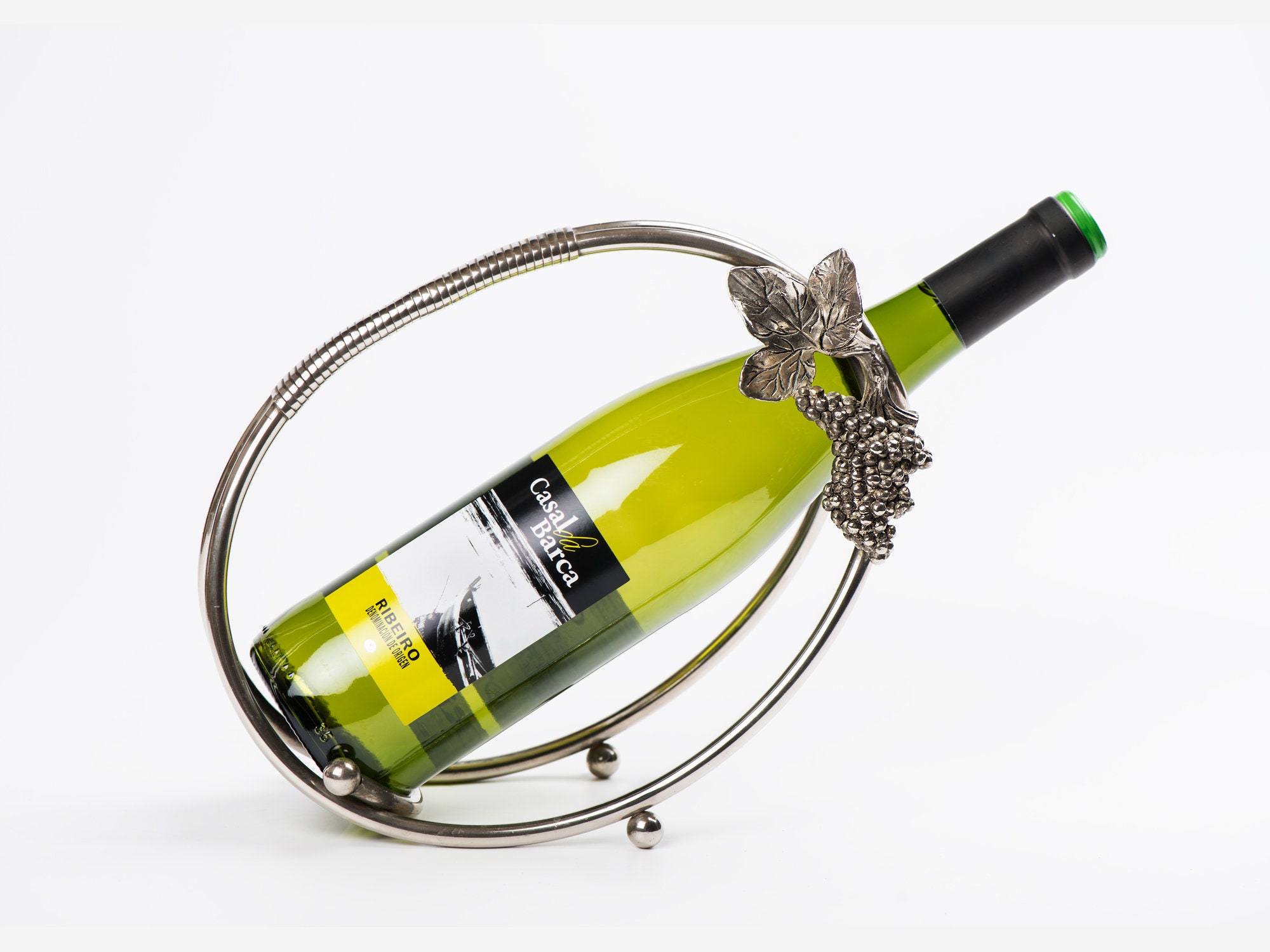 vintage wine bottle holder