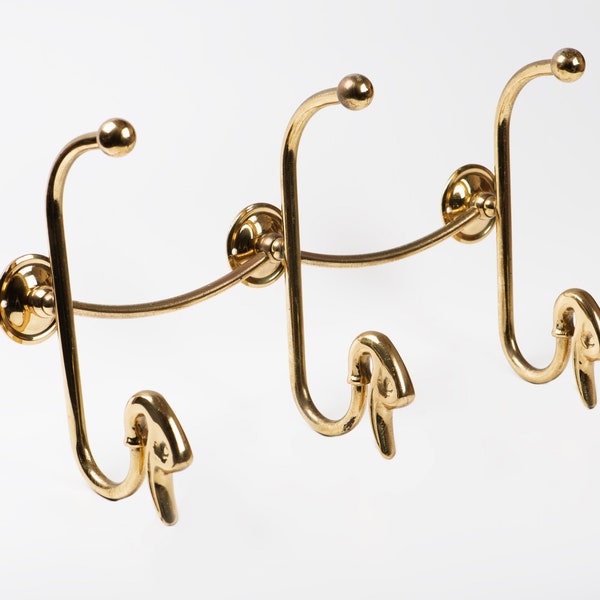 Brass Coat Hooks Etsy