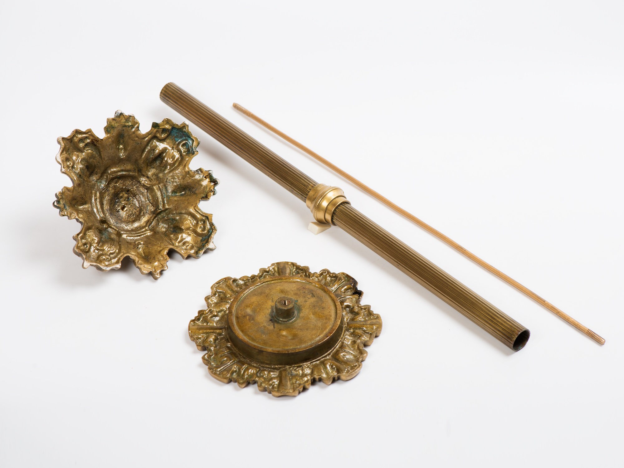 Brass Floor Standing Ashtray Spanish Smoking Stand for Cigars Etsy