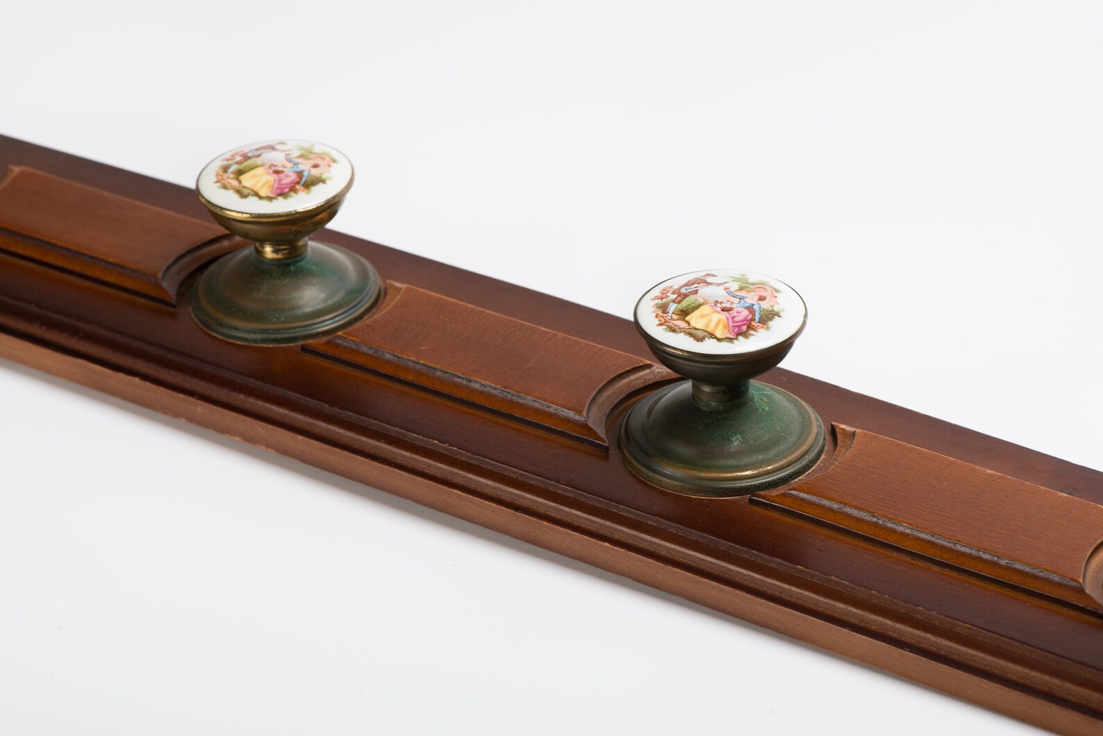 Door Knob Coat Rack Vintage Wall Hanger Etsy