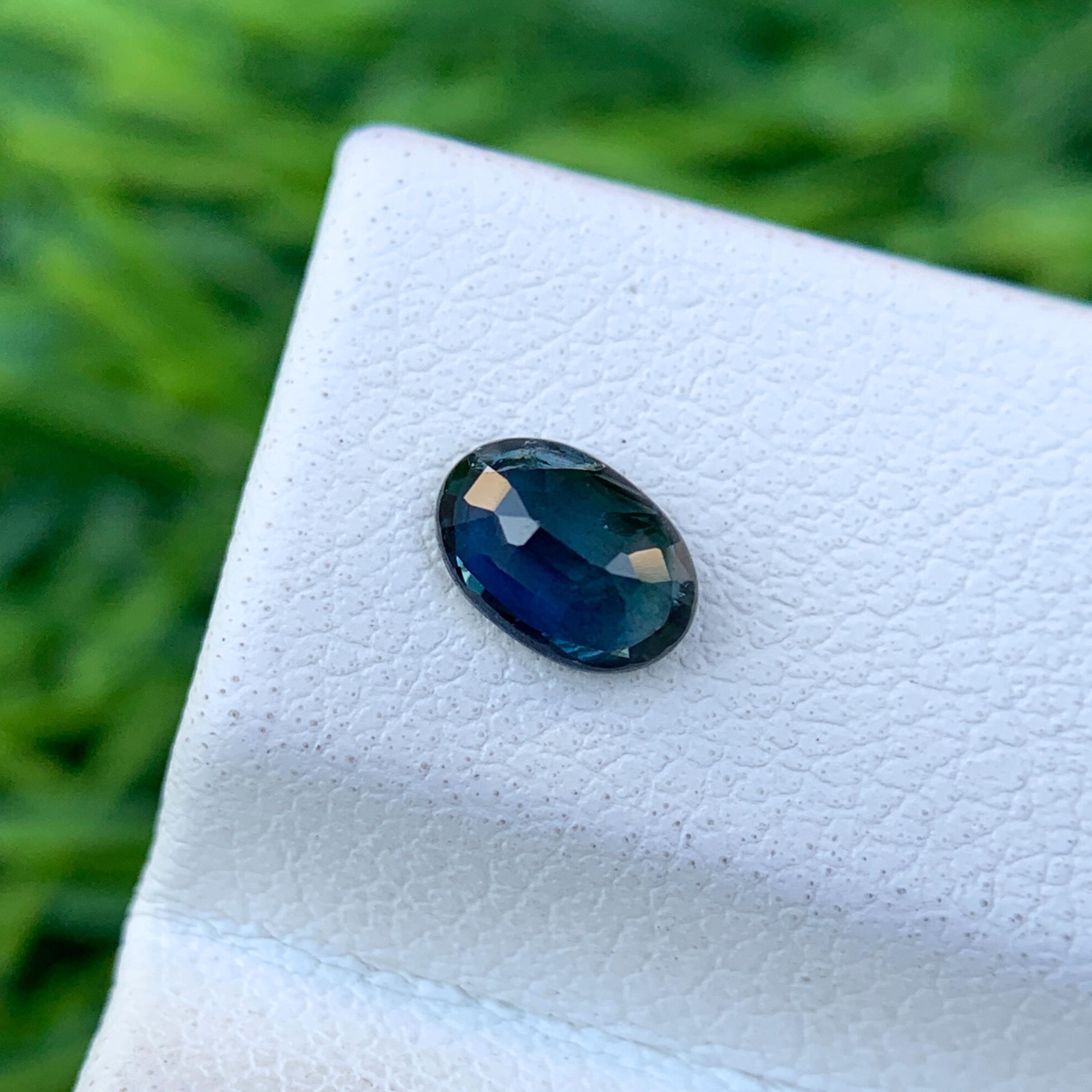 RARE !! SAPHIR VERT BLEU D'AUSTRALIE : 0,99 CARAT ★★ p190.185t