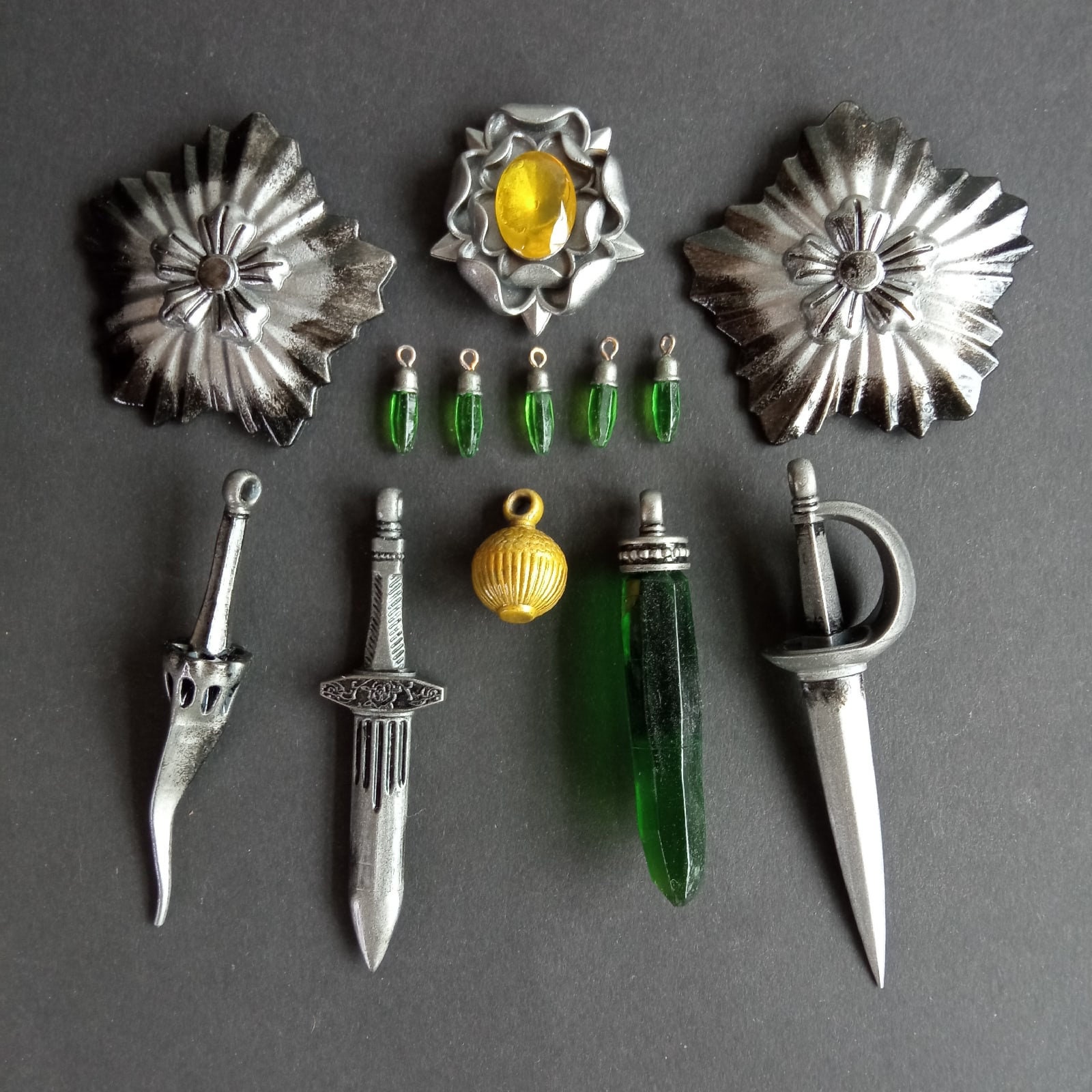 Bela Daniela Cassandra Dimitrescu necklace pendants and Etsy