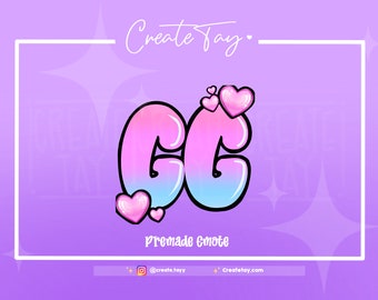 Twitch GG Emote