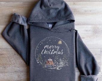 Winter Jumper| Christmas Hoodie|Holiday Sweatshirt|Festive Pullover|Xmas Outerwear|Christmas Winter Wonderland|