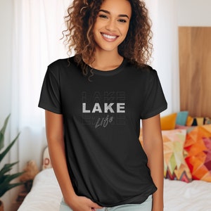 Lake Life t shirt|Lake Life Michigan Tee|Great Lakes Life gift for Mom|Lake Life Tee gift|Michigan Great Lakes Tee|Great Lakes Michigan|