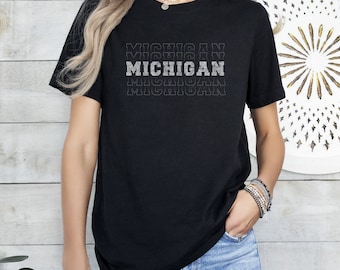 Koszulka Michigan | Prezent dla mamy | Koszulka Great Lakes prezent | Koszulka Michigan Great Lakes | Koszulka Great Lakes of Michigan | Pomysł na prezent Great Lakes |