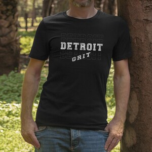 Detroit t shirt|Detroit Grit T-shirt|Detroit Motown shirt|Detroit gift idea for Dad|Detroit Gift|Detroit souvenir Tee|Gift for Her