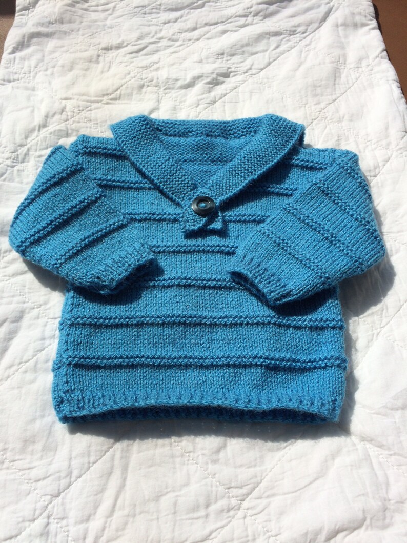 baby boy blue jumper