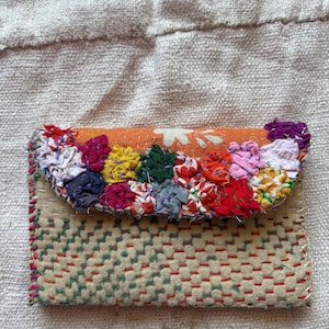 Vintage Kantha Brieftasche