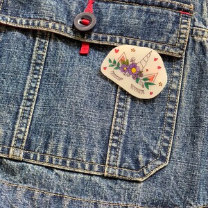 Unicorn Shrinky Dinks Pin