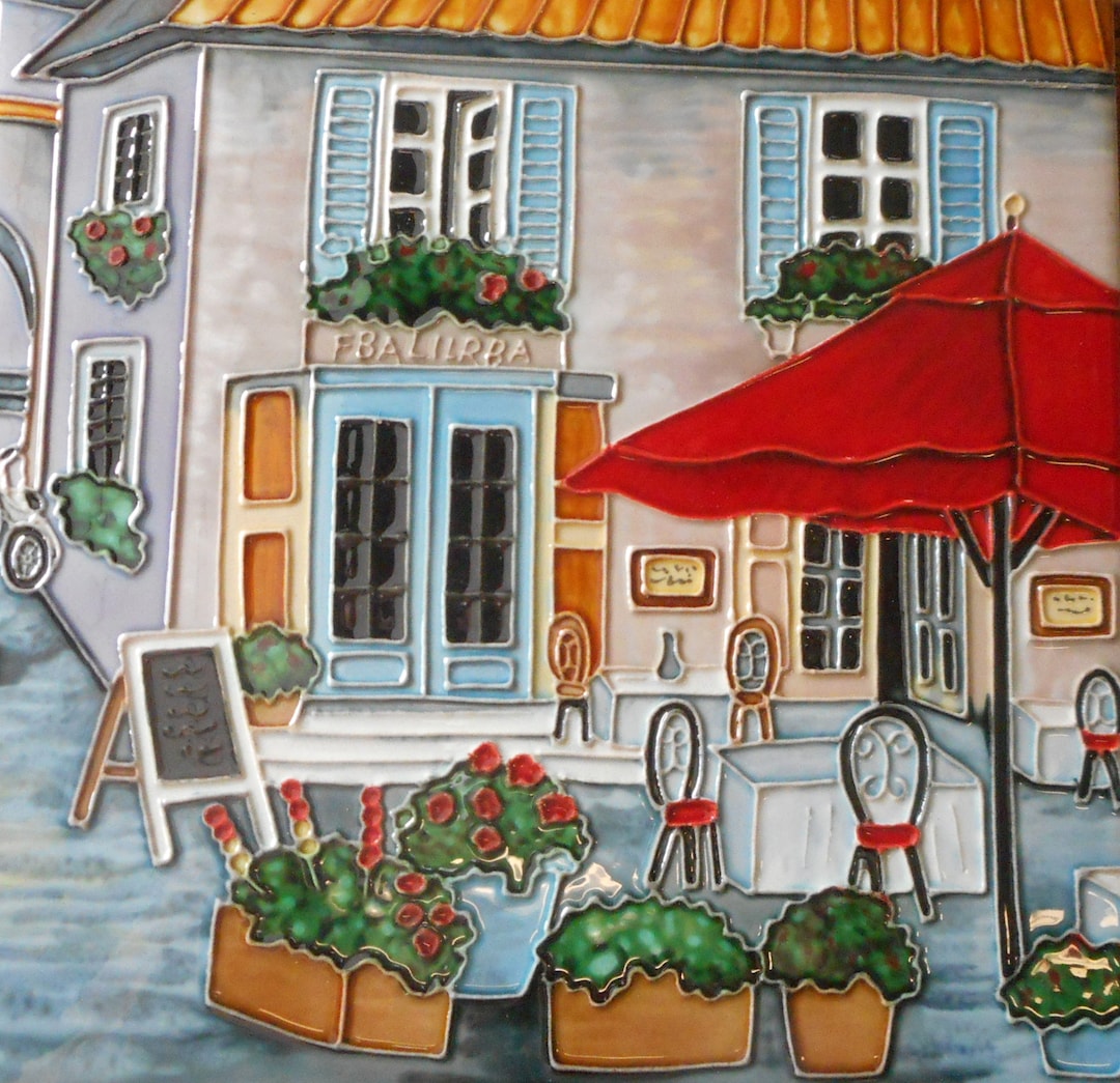Lghthouse Key West Ceramc Tle Hand Panted Orgnal - Etsy