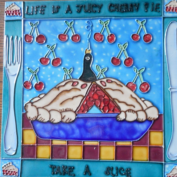 Ceramic Kitchen Art Etsy