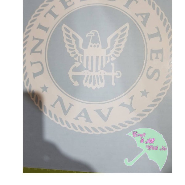 Navy Chief Window Decal Etsy
