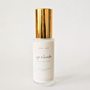 room spray, Sage & Lavender air freshener, scented linen spray, great for travel