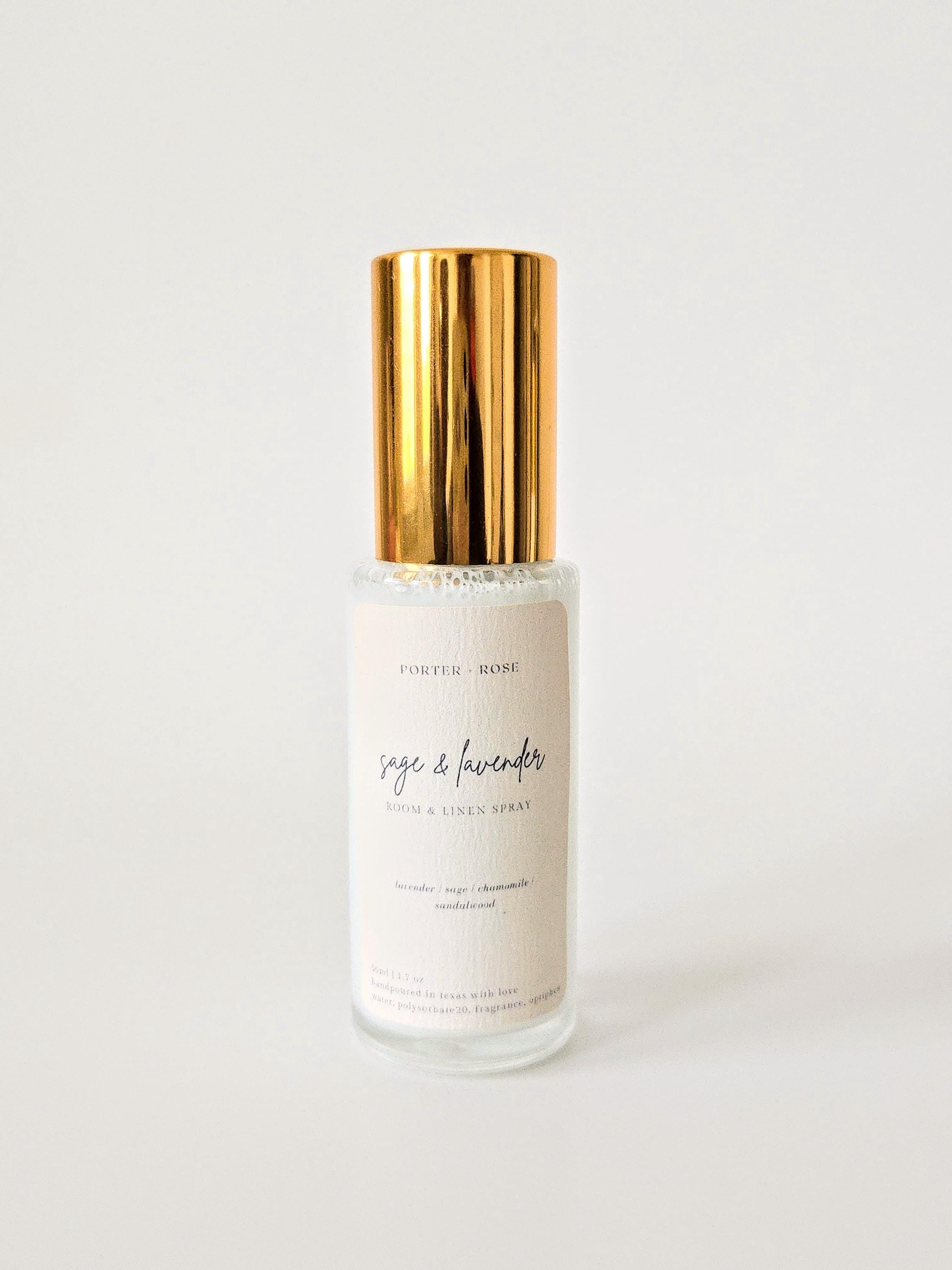 room spray, Sage & Lavender air freshener, scented linen spray, great for travel