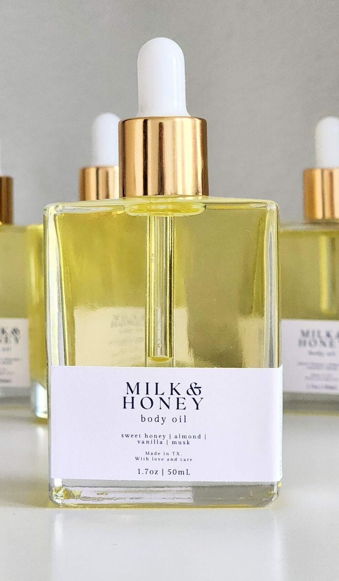 Milk & Honey Body Oil Dry Skin Body Oil, Skincare for Winter, Perfume