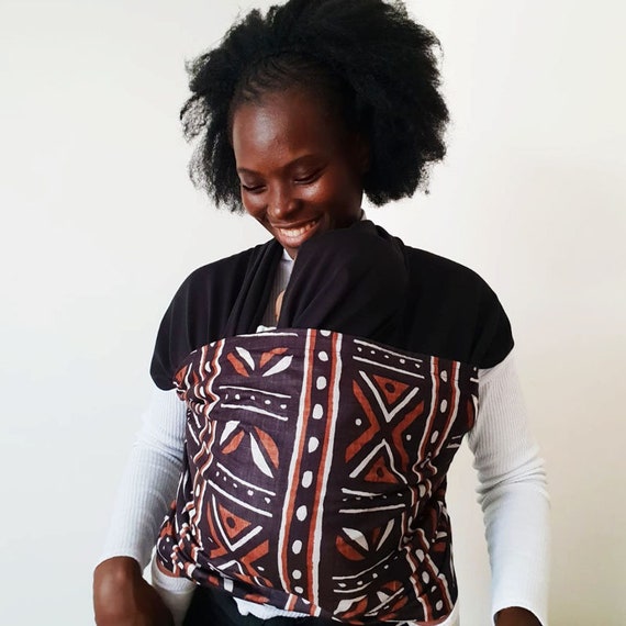 african print baby wrap