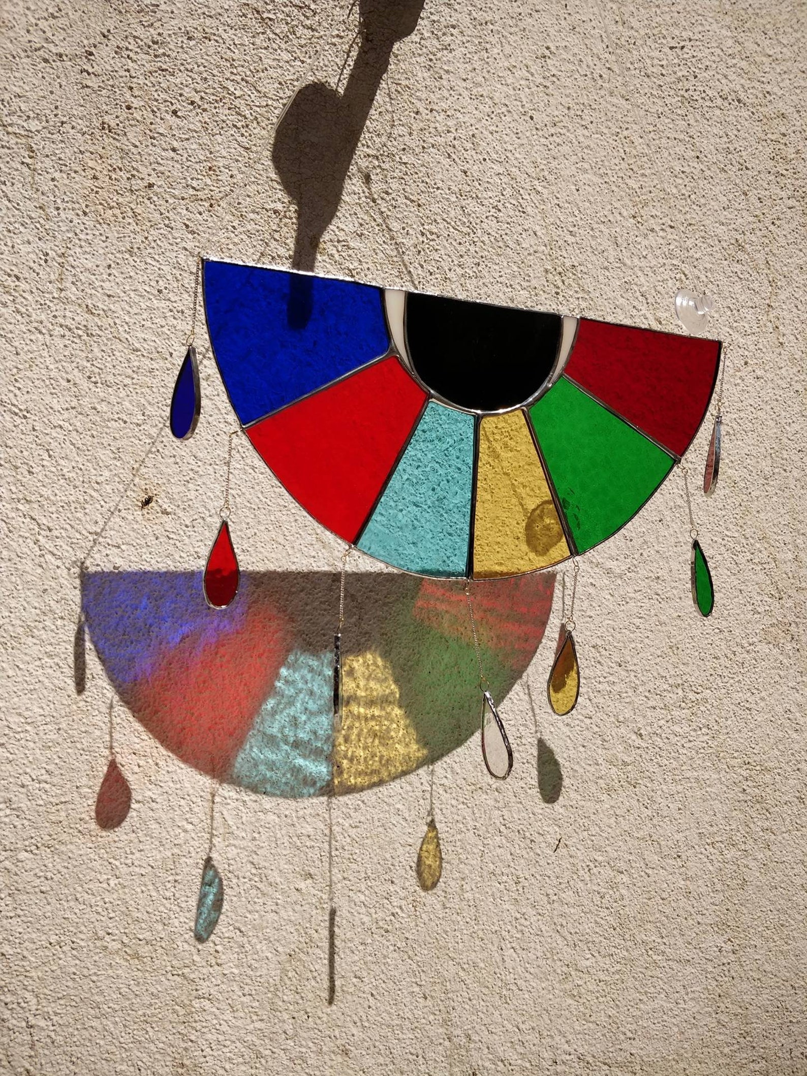 Eye Suncatcher Glass Eye Colourful Suncatcher Stained Glass Etsy UK