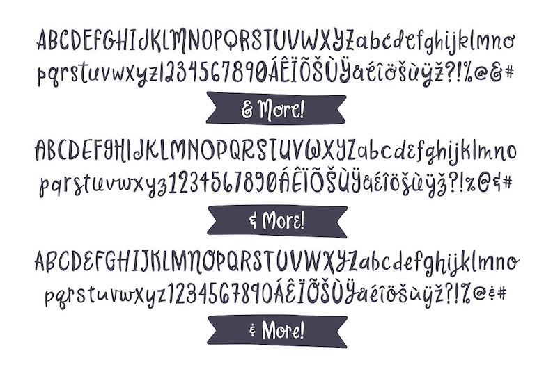 Bottega Font Set