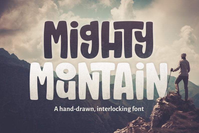 Mighty Mountain Font image 1