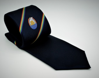 Royal Ark Mariners Masonic Navy Woven Tie