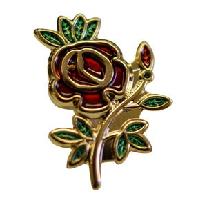 Pin de solapa Rosa Cruz (LP61) Masónico