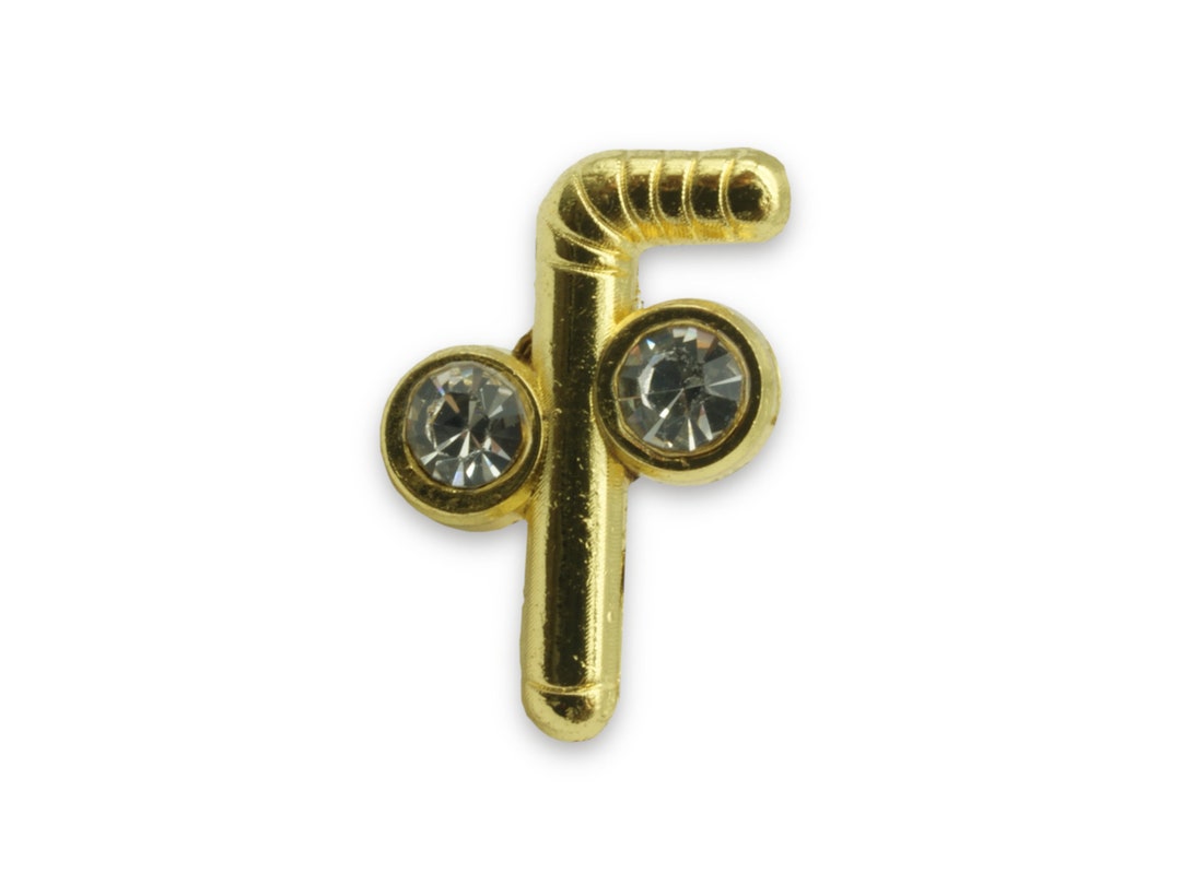 Tubal Cain Lapel Pin, Gold [# LP-14] - LA Fraternal Supply