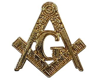 Gemelli Massonici Placcati Blu E Oro In Scatola Regalo – Cadogan Gifts X2N241 - Foto 4