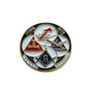 York Rite Freemasons Masonic Lapel Pin - LP114