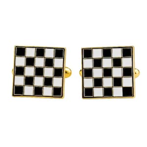 Masonic Chequered Cuff Link CL 21
