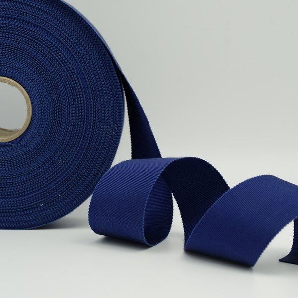 40mm Royal Blue Grosgrain Ribbon, 1m lengths