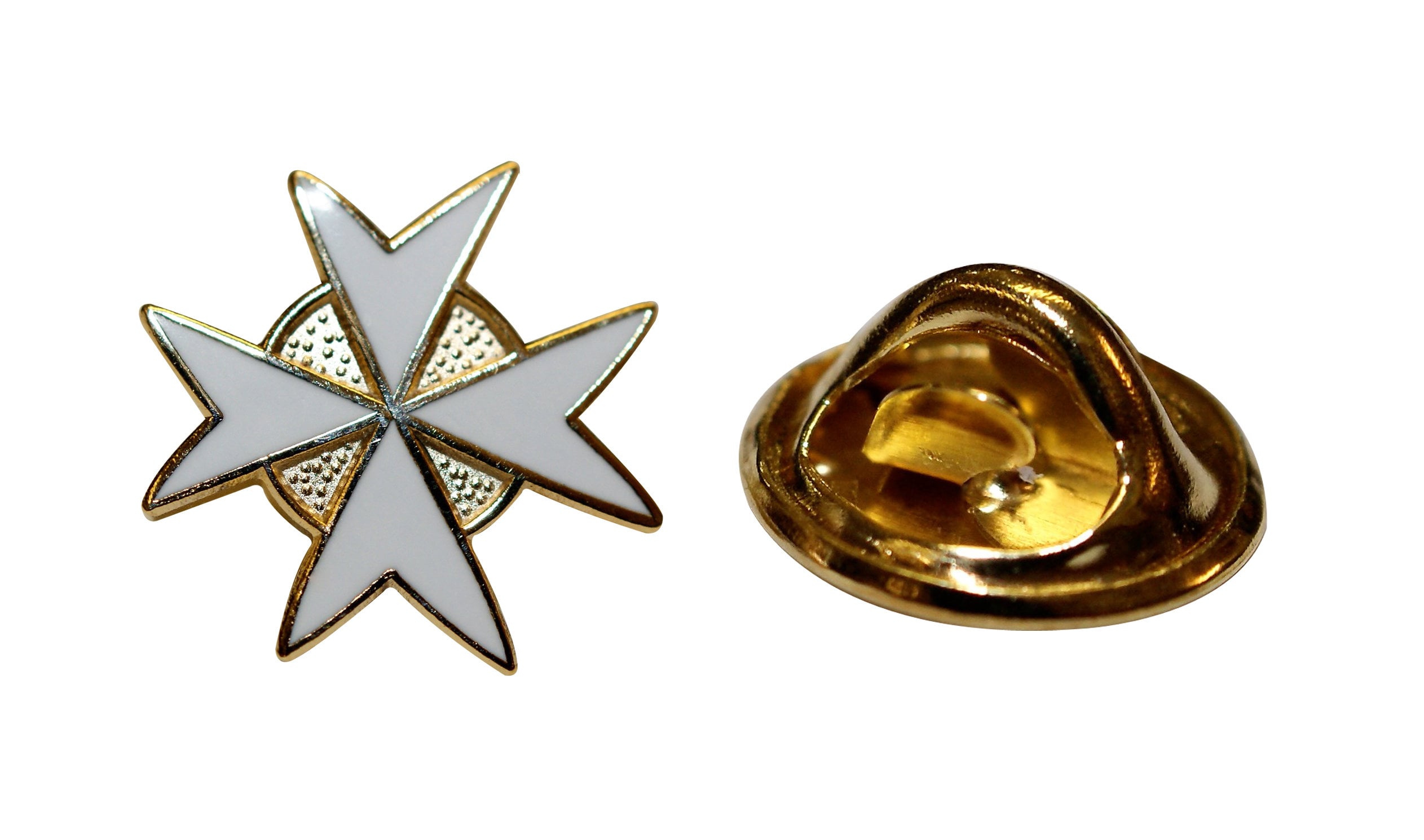 Round Knights of Malta Lapel Pin LP 26 Masonic Etsy UK